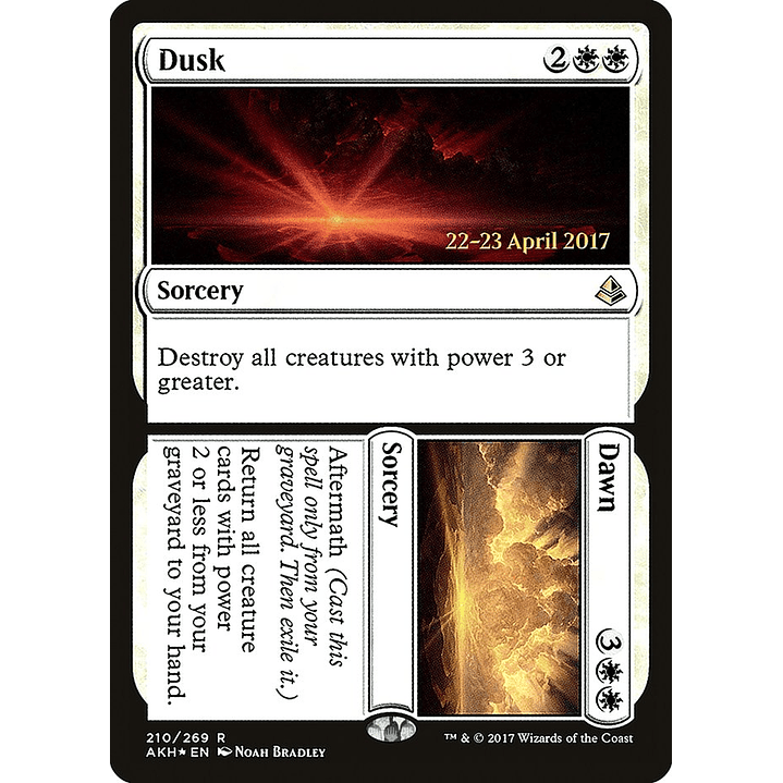Dusk // Dawn (Launch foil) | Español | EX | PAKH 1