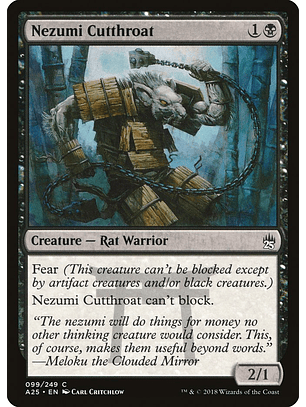 Nezumi Cutthroat | Inglés | NM | A25