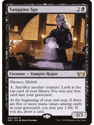Sanguine Spy | Español | NM | SNC