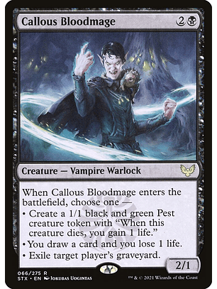 Callous Bloodmage | Español | NM | STX