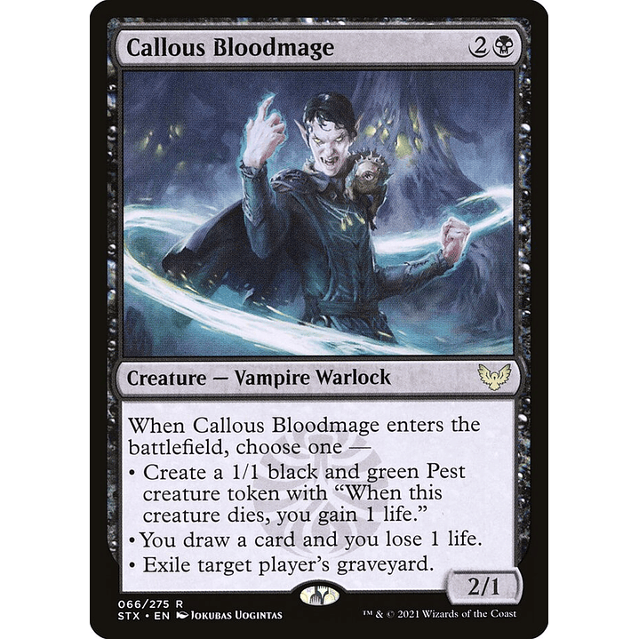 Callous Bloodmage | Español | NM | STX 1