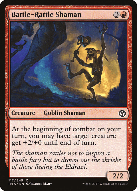 Battle-Rattle Shaman (foil) | Inglés | NM | IMA