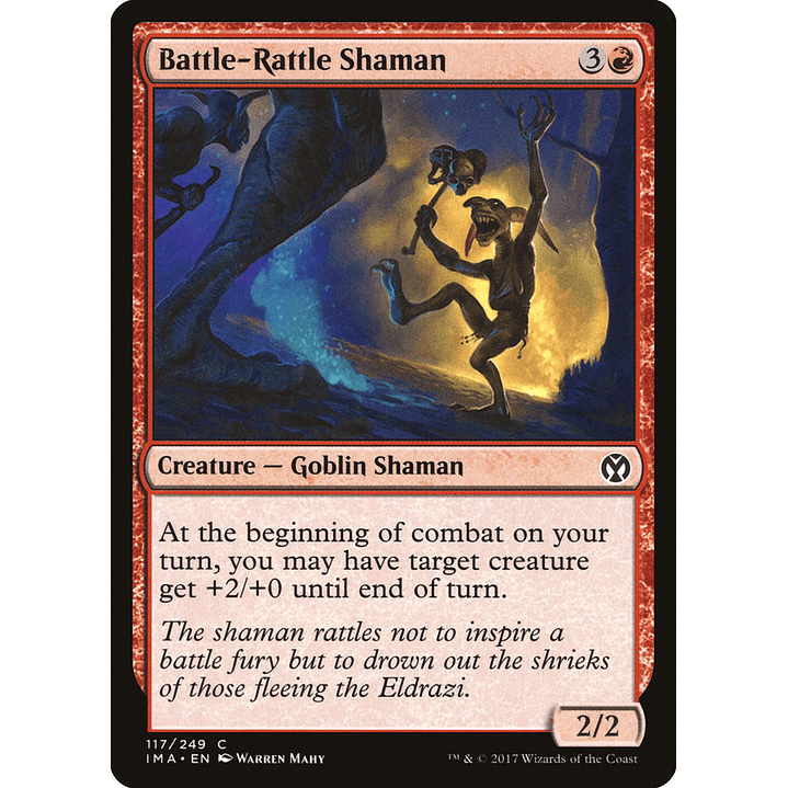Battle-Rattle Shaman (foil) | Inglés | NM | IMA 1
