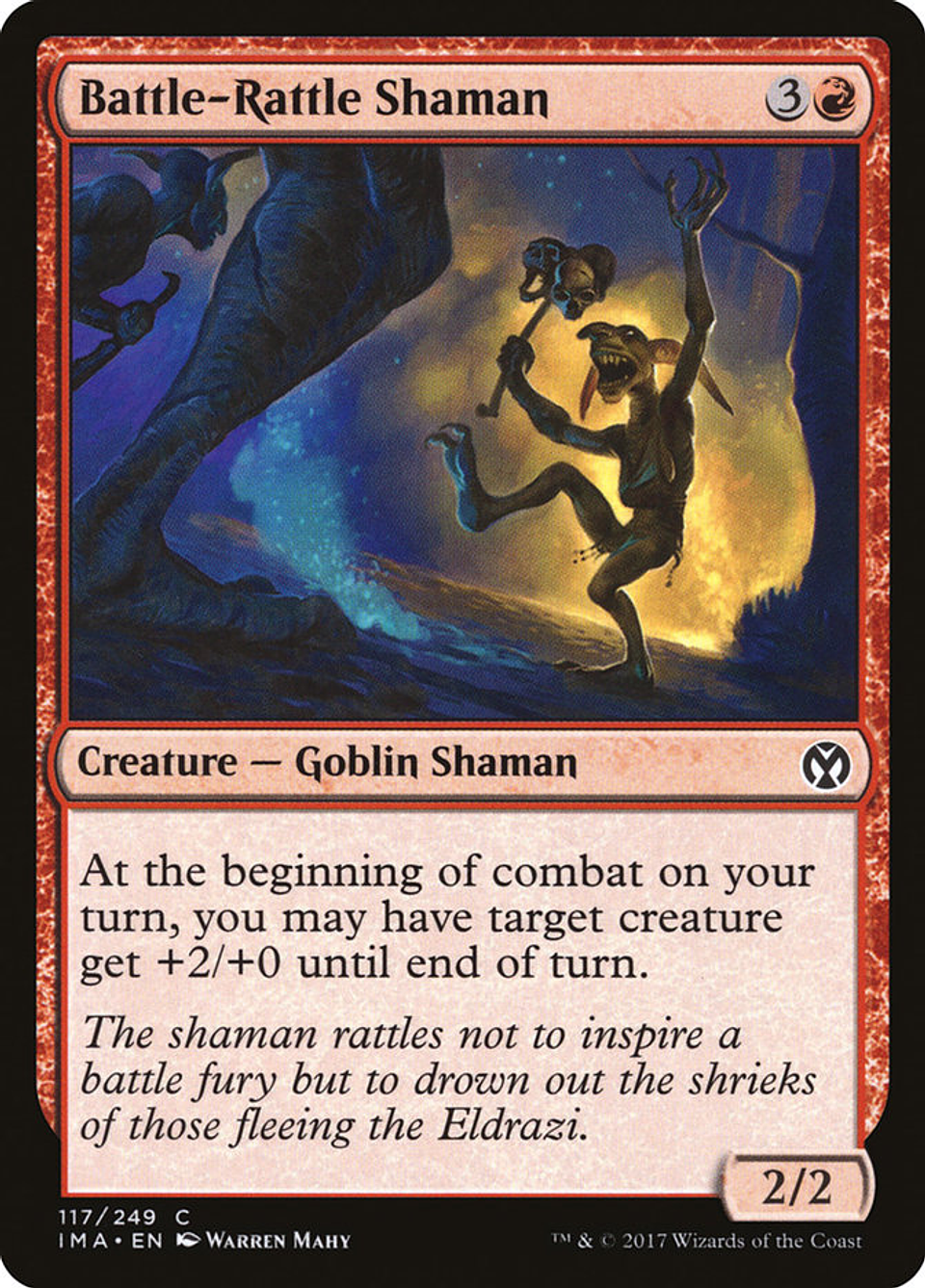 Battle-Rattle Shaman (foil) | Inglés | NM | IMA 1
