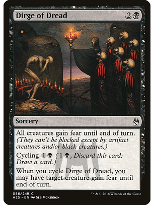 Dirge of Dread | Inglés | NM | A25