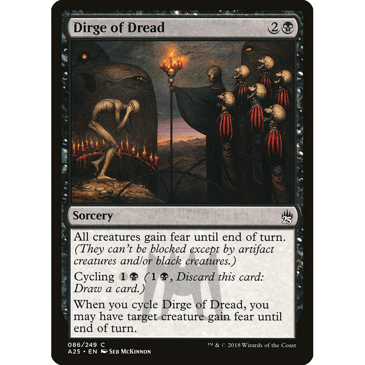 Dirge of Dread | Inglés | NM | A25 1