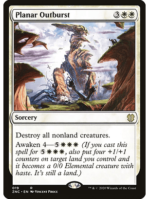Planar Outburst | Español | NM | ZNC