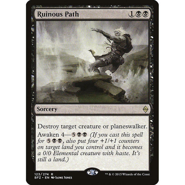 Ruinous Path | Español | NM | BFZ 1