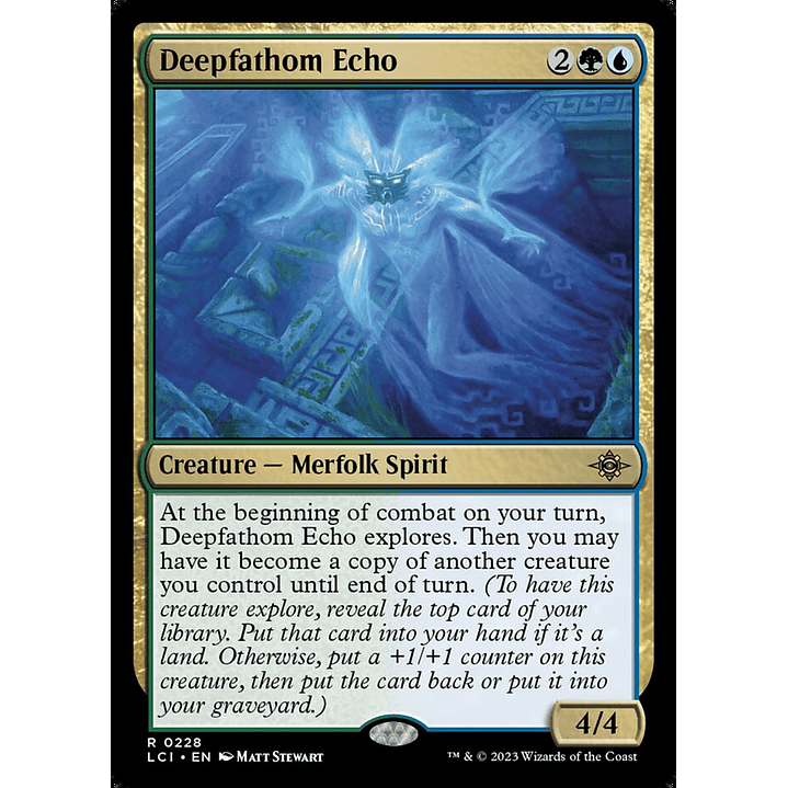 Deepfathom Echo | Español | NM | LCI 1