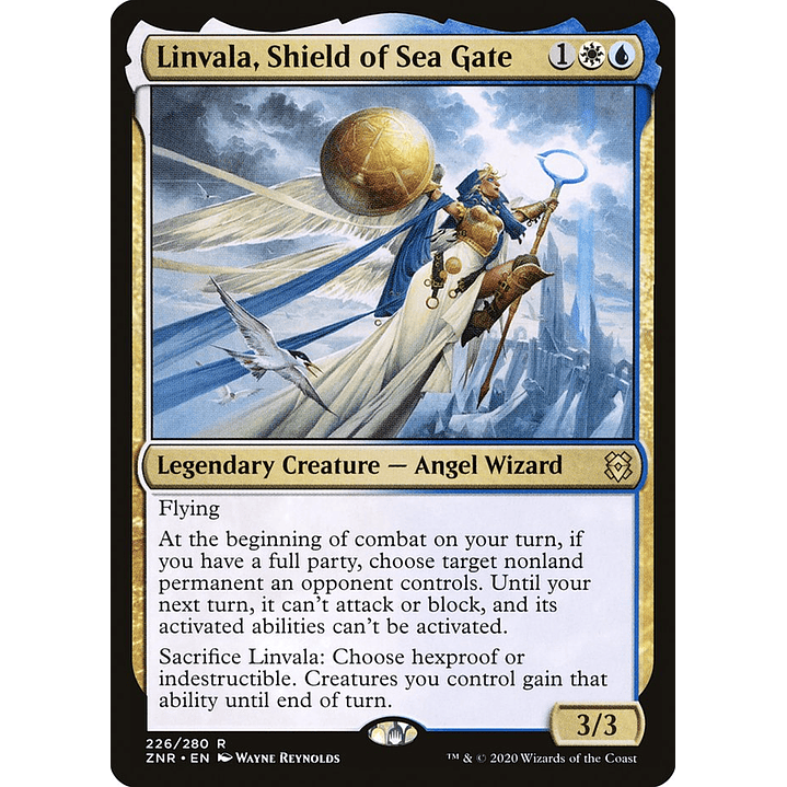 Linvala, Shield of Sea Gate | Español | NM | ZNR 1