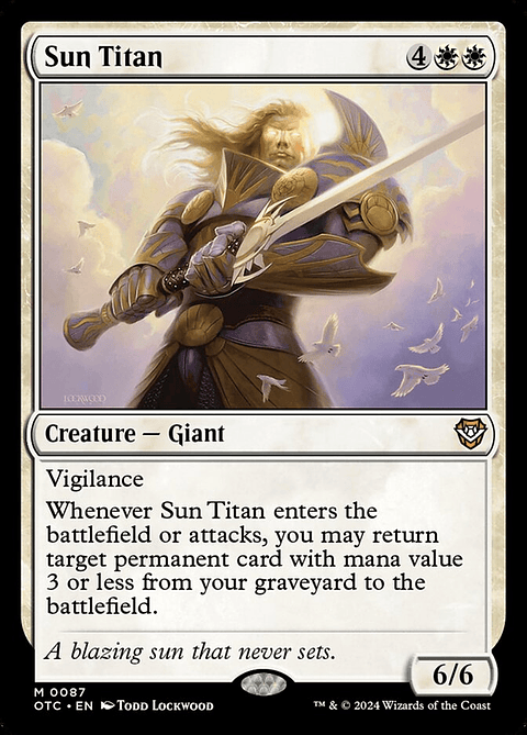 Sun Titan | Español | NM | OTC