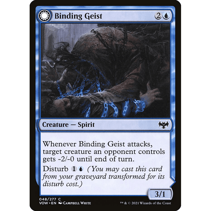 Binding Geist // Spectral Binding | Inglés | NM | VOW 1