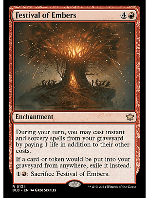 Festival of Embers | Español | NM | BLB