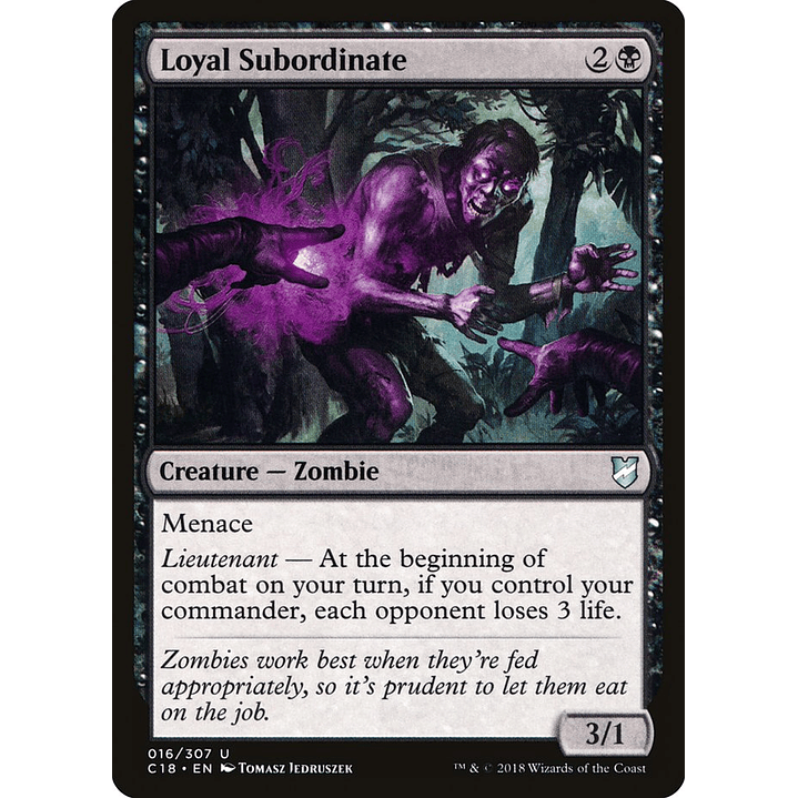 Loyal Subordinate | Español | NM | C18 1