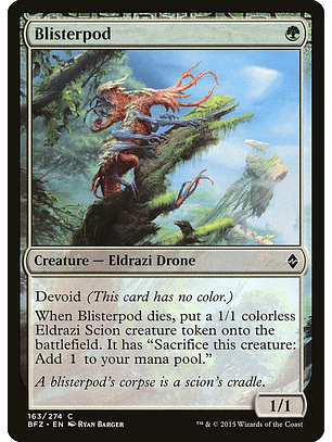 Blisterpod | Inglés | NM | BFZ