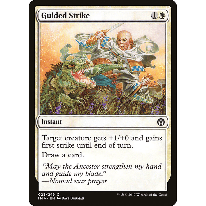 Guided Strike | Inglés | NM | IMA 1