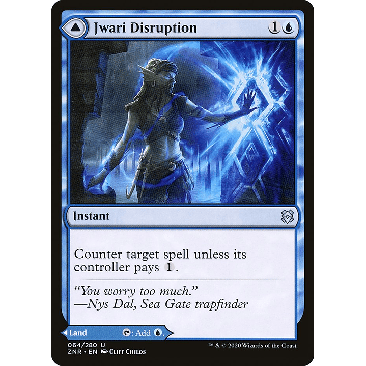 Jwari Disruption // Jwari Ruins | Español | NM | ZNR 1