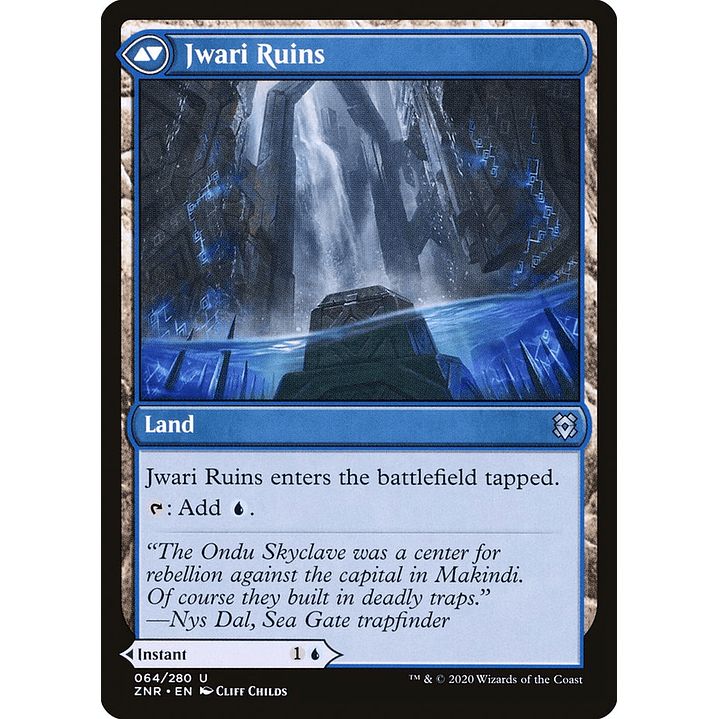 Jwari Disruption // Jwari Ruins | Español | NM | ZNR 2