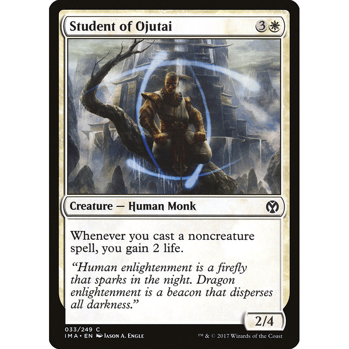 Student of Ojutai | Inglés | NM | IMA 1