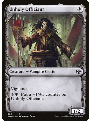 Unholy Officiant (Showcase) | Inglés | NM | VOW