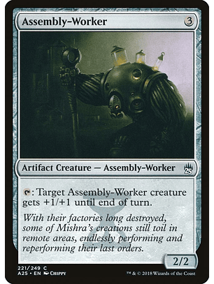 Assembly-Worker | Inglés | NM | A25