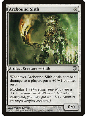 Arcbound Slith | Español | NM | DST