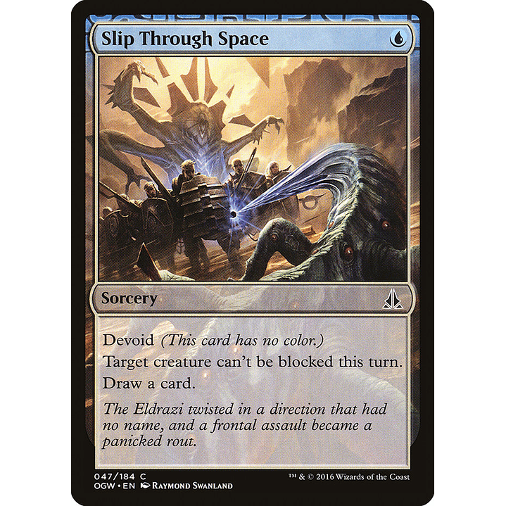 Slip Through Space | Español | NM | OGW 1