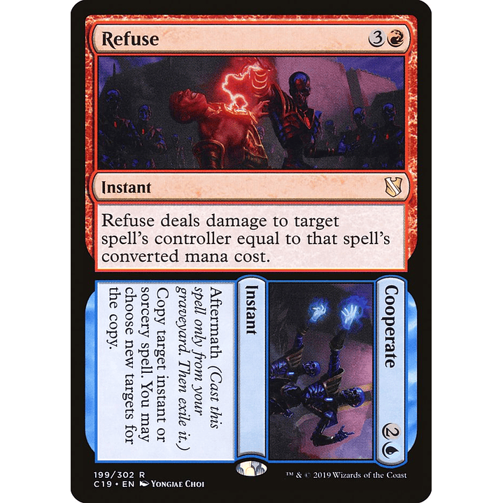 Refuse // Cooperate | Español | NM | C19 1