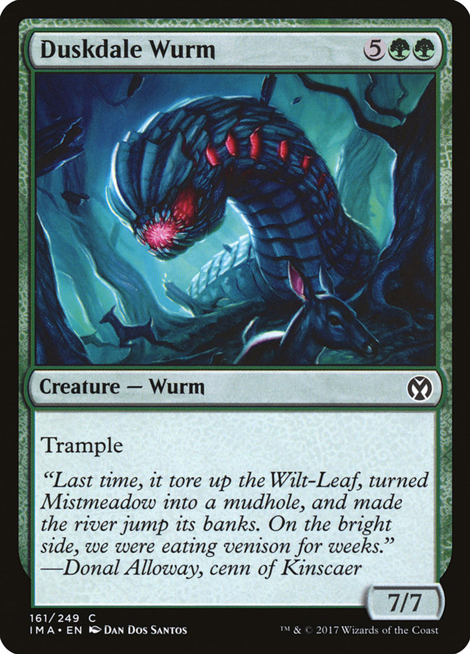 Duskdale Wurm | Inglés | NM | IMA 1