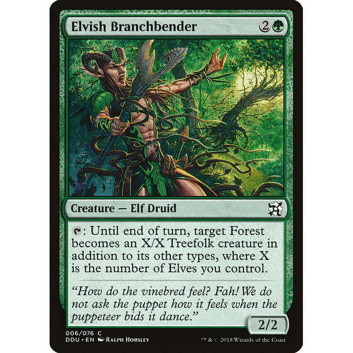 Elvish Branchbender | Inglés | NM | DDU 1