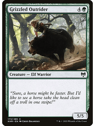 Grizzled Outrider | Inglés | NM | KHM