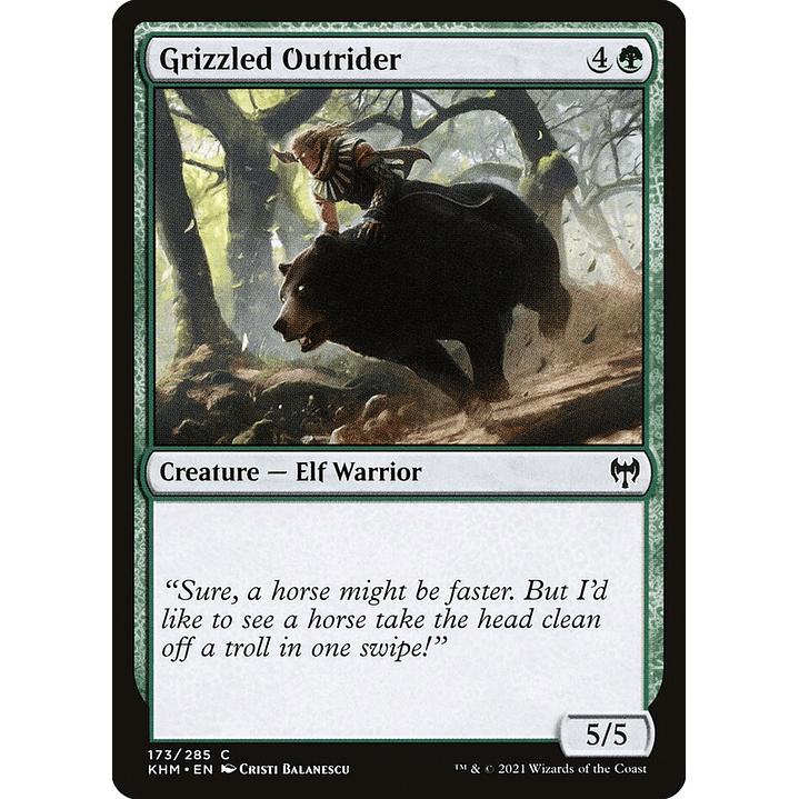 Grizzled Outrider | Inglés | NM | KHM 1