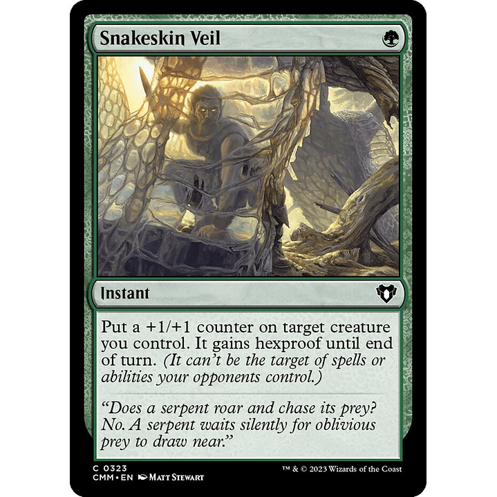 Snakeskin Veil | Inglés | NM | CMM 1