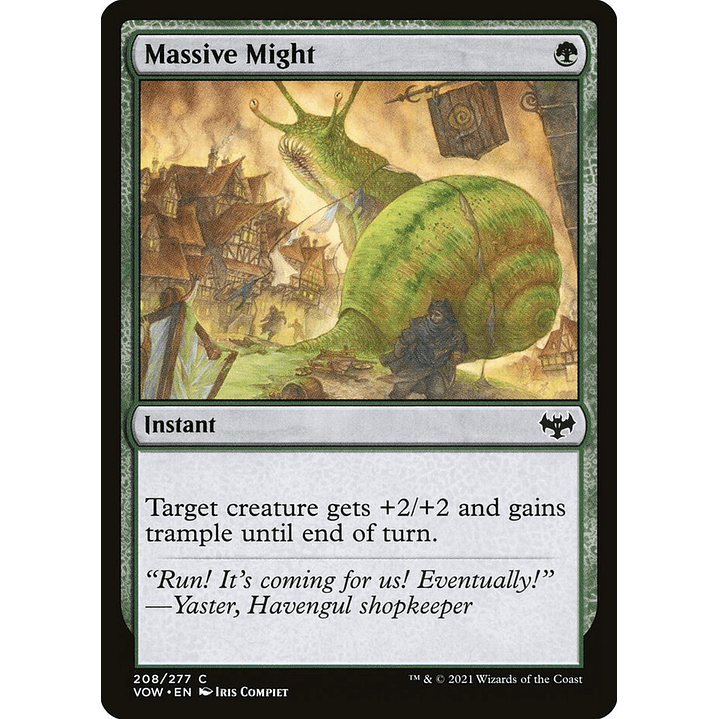 Massive Might | Inglés | NM | VOW 1