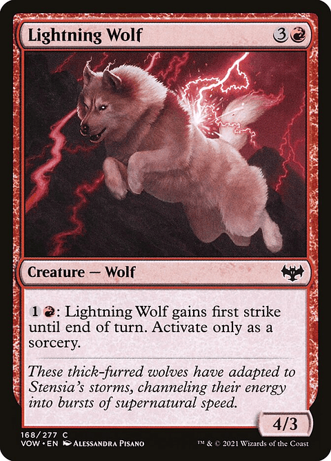 Lightning Wolf | Inglés | NM | VOW
