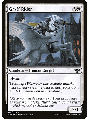 Gryff Rider | Inglés | NM | VOW