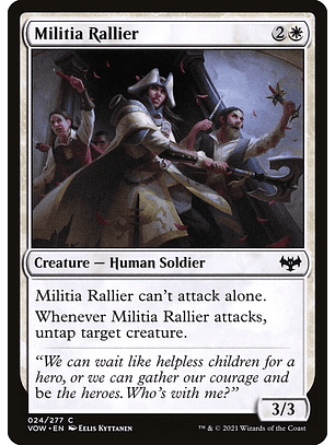 Militia Rallier | Inglés | NM | VOW