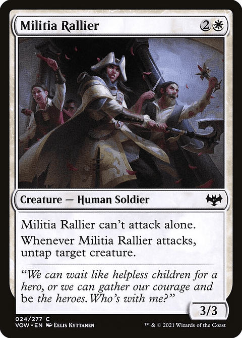 Militia Rallier | Inglés | NM | VOW