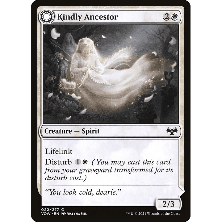 Kindly Ancestor // Ancestor's Embrace | Inglés | NM | VOW 1