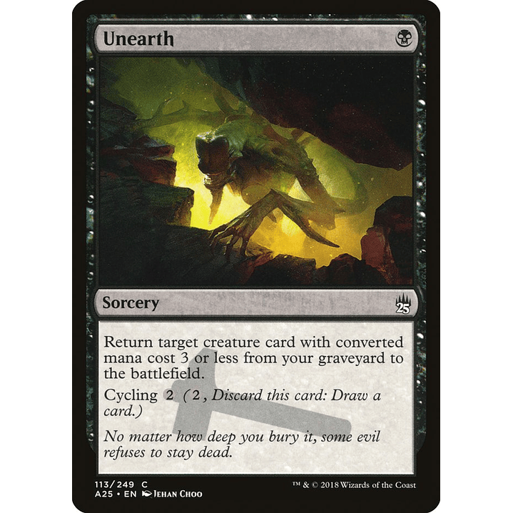 Unearth | Inglés | NM | A25 1