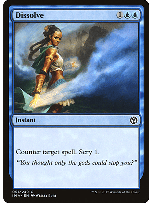 Dissolve | Inglés | NM | IMA