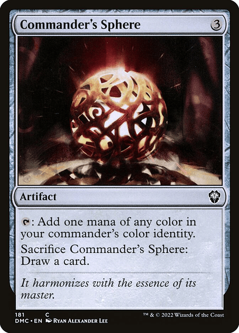 Commander's Sphere | Inglés | NM | DMC