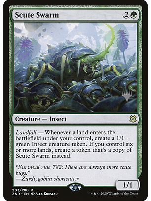 Scute Swarm (foil) | Español | NM | PZNR