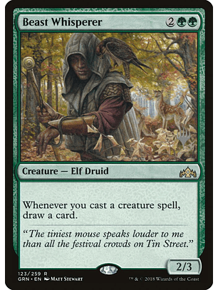 Beast Whisperer | Español | NM | PGRN