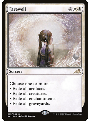 Farewell (foil) | Español | NM | PNEO