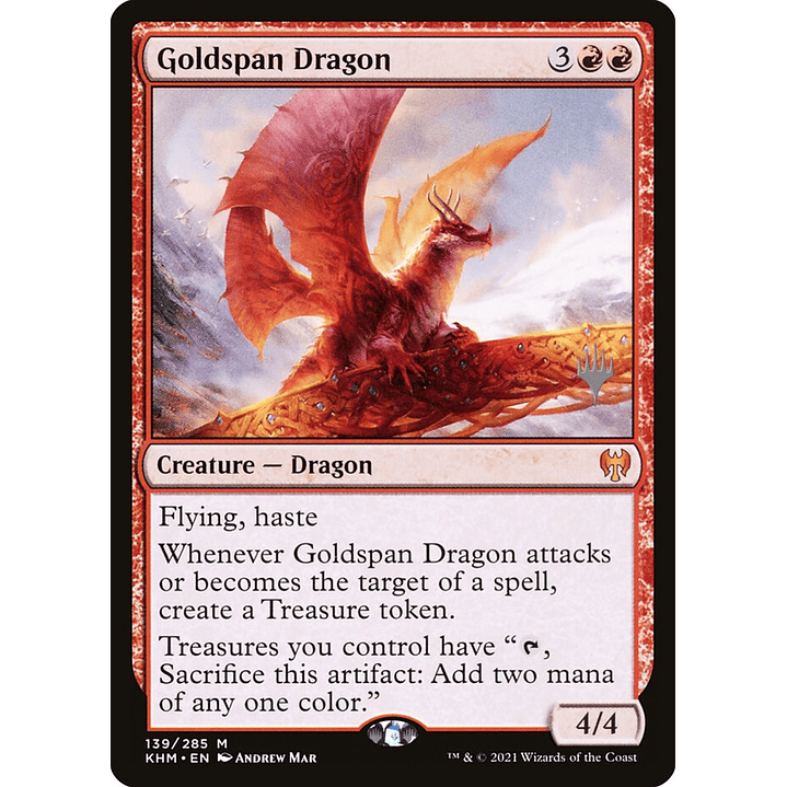 Goldspan Dragon | Español | NM | PKHM 1
