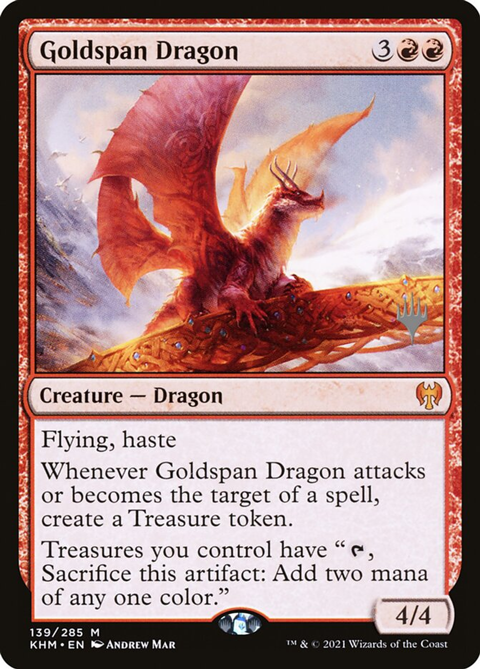 Goldspan Dragon | Español | NM | PKHM 1