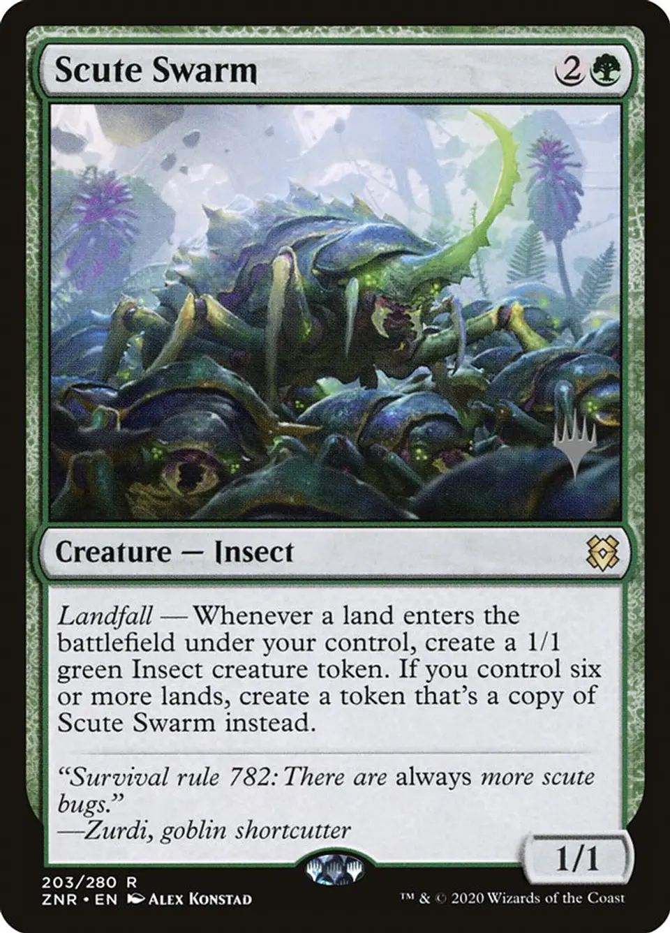 Scute Swarm | Español | NM | PZNR 1