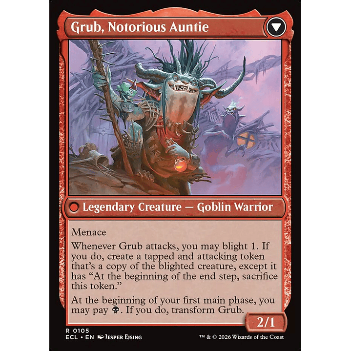 Grub, Storied Matriarch // Grub, Notorious Auntie | Español | NM | ECL 2
