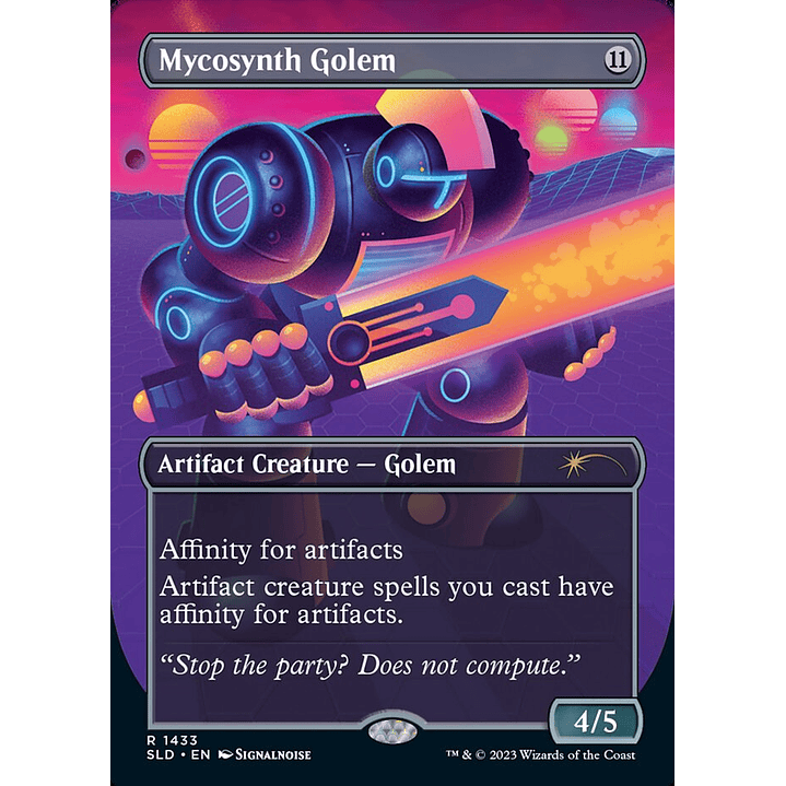 Mycosynth Golem (Borderless) | Inglés | NM | SLD 1